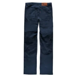 Blauer Kevin Canvas -Motoruitrusting Winkel blauer kevin canvas 3
