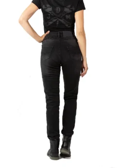 John Doe Betty Biker Jeans Black Used -Motoruitrusting Winkel john doe betty biker jeans black used 4
