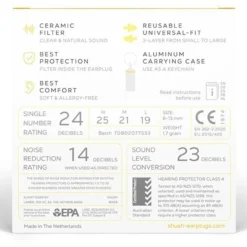 Shush Earplugs Biker -Motoruitrusting Winkel shush earplugs biker 3